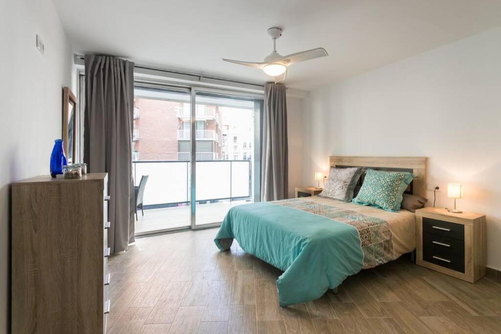 Espacioso Y Centrico Piso Con Zona Chill-Out Alicante Bagian luar foto