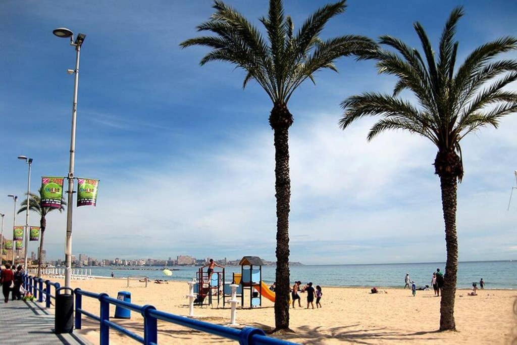 Espacioso Y Centrico Piso Con Zona Chill-Out Alicante Bagian luar foto